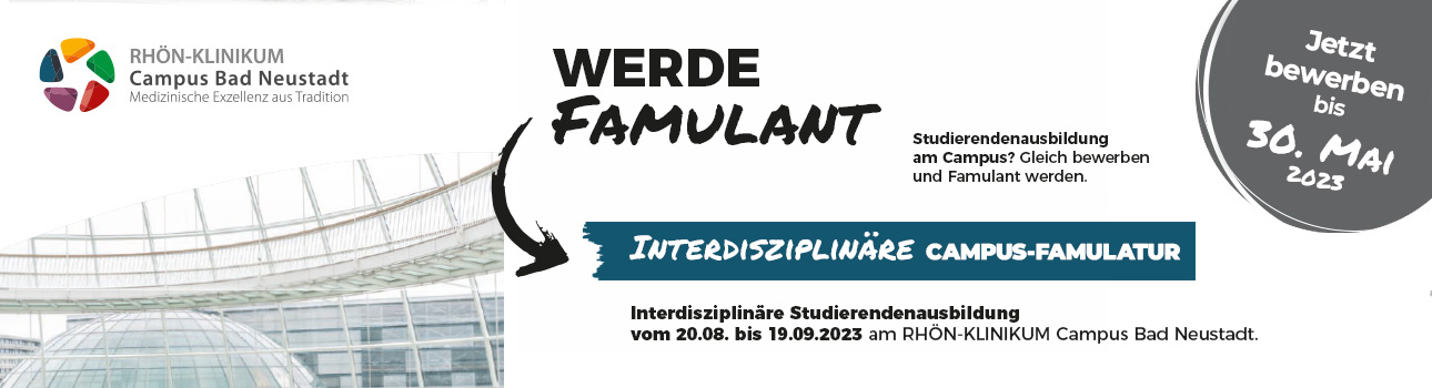 Interdisziplinäre Campus-Famulatur 2023